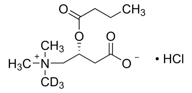 Butyryl-L-carnitine-(N-methyl-d3) hydrochloride 99 atom % D, 98% (CP)