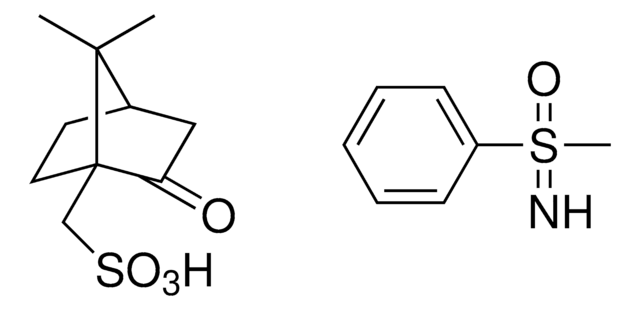 (7,7-DIMETHYL-2-OXOBICYCLO[2.2.1]HEPT-1-YL)METHANESULFONIC ACID COMPOUND WITH (METHYLSULFONIMIDOYL)BENZENE (1:1) AldrichCPR