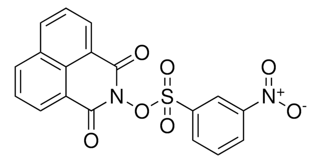 2-(((3-NITROPHENYL)SULFONYL)OXY)-1H-BENZO(DE)ISOQUINOLINE-1,3(2H)-DIONE AldrichCPR