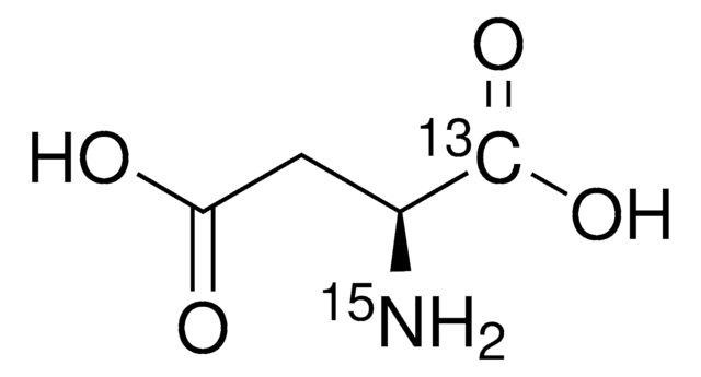 L-Aspartic acid-1-13C,15N 98 atom % 15N, 99 atom % 13C