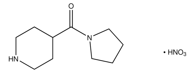 4-(Pyrrolidin-1-ylcarbonyl)piperidine nitrate AldrichCPR