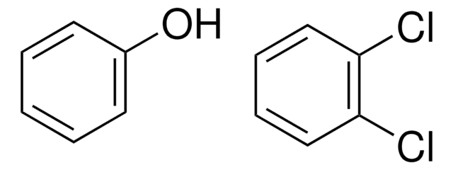 Phenol-1,2-dichlorobenzene mixture 1:1, 49.5-50.5% phenol basis (GC), 49.5-50.5% 1,2-dichlorbenzene basis (GC)