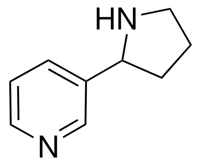 (±)-Nornicotine &#8805;98% (TLC), liquid