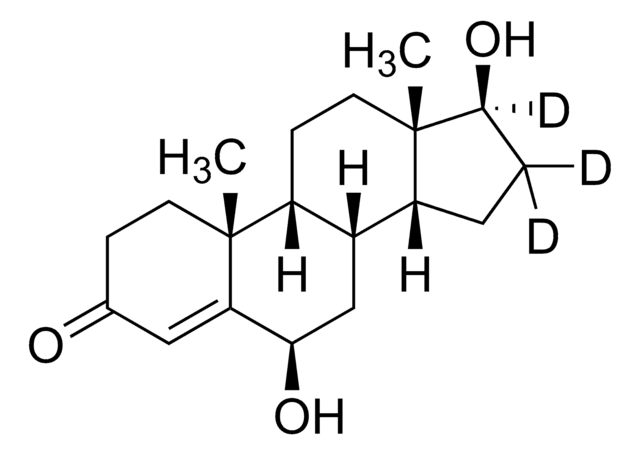 6&#946;-Hydroxytestosterone-D3 solution 100&#160;&#956;g/mL in methanol, ampule of 1&#160;mL, certified reference material, Cerilliant&#174;