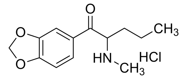 Pentylone hydrochloride 1.0&#160;mg/mL in methanol (as free base), ampule of 1&#160;mL, certified reference material, Cerilliant&#174;