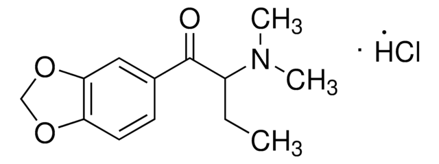 Dibutylone hydrochloride solution 1&#160;mg/mL in methanol (as free base), certified reference material, ampule of 1&#160;mL, Cerilliant&#174;