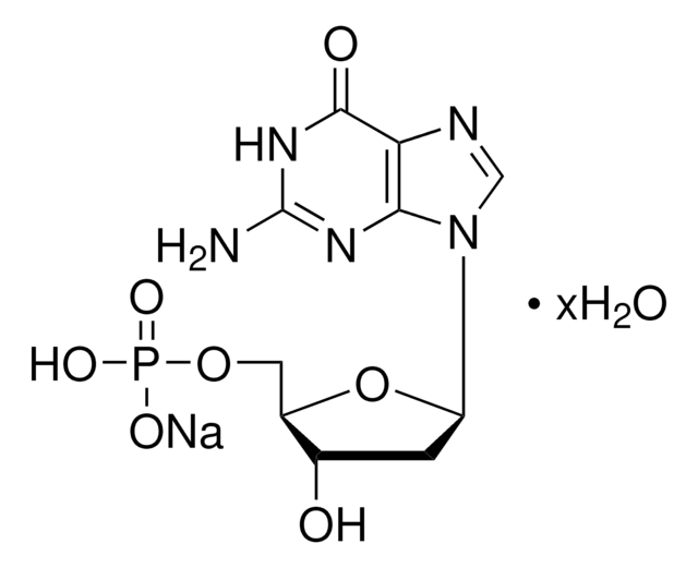 2&#8242;-Deoxyguanosine 5&#8242;-monophosphate sodium salt hydrate &#8805;99% (HPLC)