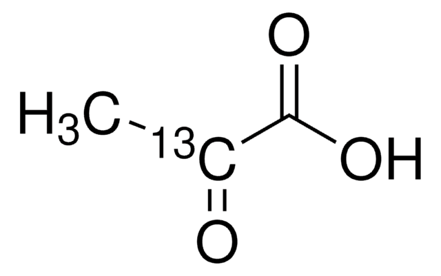 Pyruvic -2-13C acid &#8805;99 atom % 13C, &#8805;99% (CP)