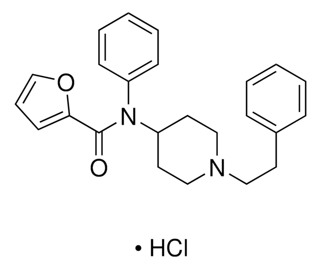 Furanyl fentanyl hydrochloride solution 100&#160;&#956;g/mL in methanol (as free base), ampule of 0.5&#160;mL, certified reference material, Cerilliant&#174;