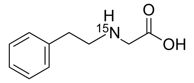 N-(2-Phenethyl)glycine-15N 98 atom % 15N, 98% (CP)