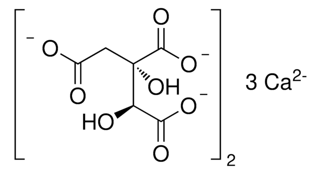 (&#8722;)-Calcium hydroxycitrate tribasic analytical standard