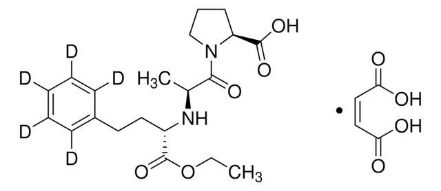 Enalapril-(phenyl-d5) maleate 98 atom % D, 98% (CP)