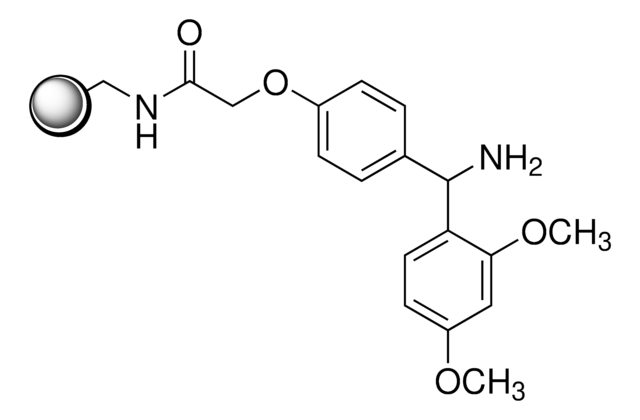 H-Rink amide ChemMatrix&#174; resin 35-100&#160;mesh particle size (wet sieved)