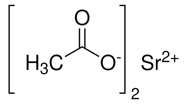 Strontium acetate 99.95% trace metals basis