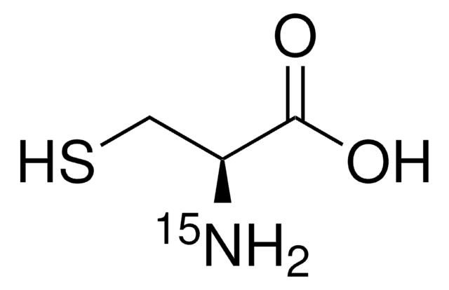 L-Cysteine-15N &#8805;98 atom % 15N, &#8805;98% (CP)