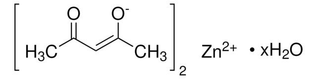 Zinc acetylacetonate hydrate 99.995% trace metals basis