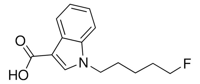 5-Fluoro PB-22 3-carboxyindole metabolite solution 100&#160;&#956;g/mL in acetonitrile, certified reference material, ampule of 1&#160;mL, Cerilliant&#174;