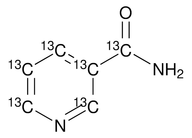 Nicotinamide-13C6 solution 100&#160;&#956;g/mL in methanol, ampule of 1&#160;mL, certified reference material, Cerilliant&#174;