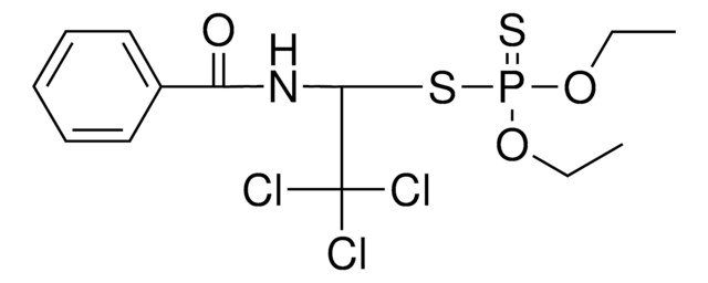 DITHIOPHOSPHORIC ACID S-(1-BENZOYLAMINO-TRICHLORO-ET) ESTER O,O'-DIETHYL ESTER AldrichCPR