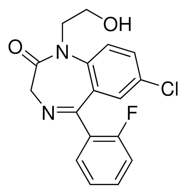 2-Hydroxyethylflurazepam solution 100&#160;&#956;g/mL in methanol, ampule of 1&#160;mL, certified reference material, Cerilliant&#174;