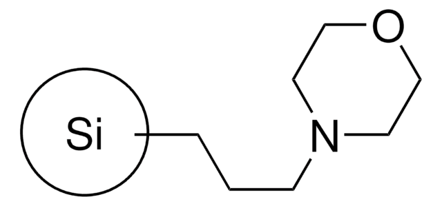 3-(1-Morpholino)propyl-functionalized silica gel 200-400&#160;mesh, extent of labeling: 1.1&#160;mmol/g loading