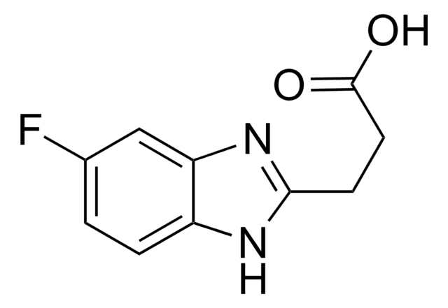 3-(5-Fluoro-1H-benzimidazol-2-yl)propanoic acid AldrichCPR