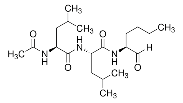 Calpain Inhibitor I N-Acetyl-Leu-Leu-norleucinal, synthetic