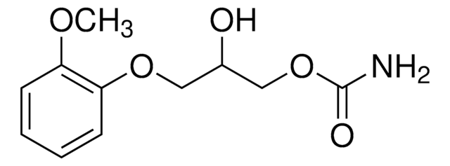 Methocarbamol solution 1&#160;mg/mL in acetonitrile, certified reference material, ampule of 1&#160;mL, Cerilliant&#174;