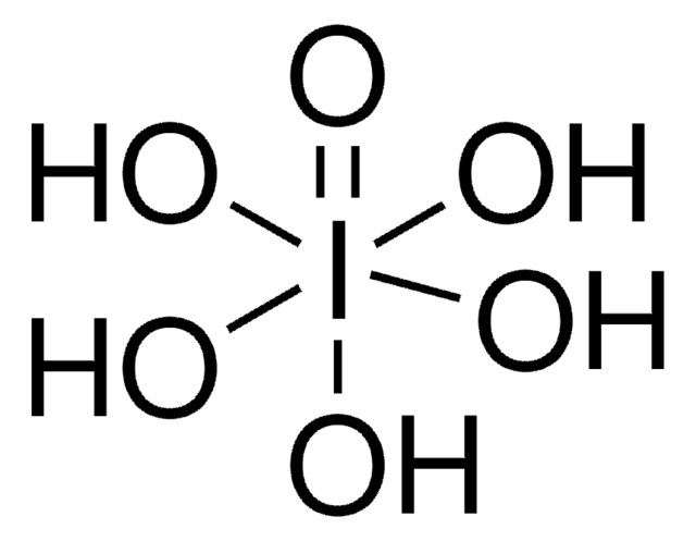 Periodic acid puriss. p.a., ACS reagent, crystallized, &#8805;99.0% (RT)