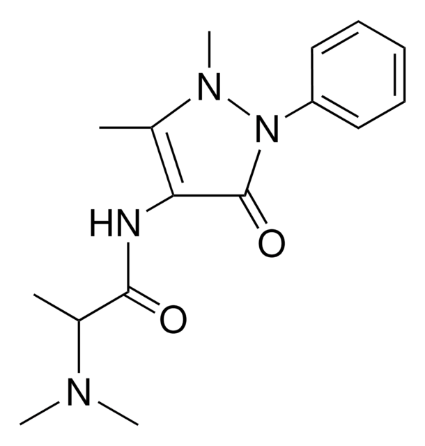 [2-DIMETHYLAMINOPROPIONAMIDO]ANTIPYRINE AldrichCPR