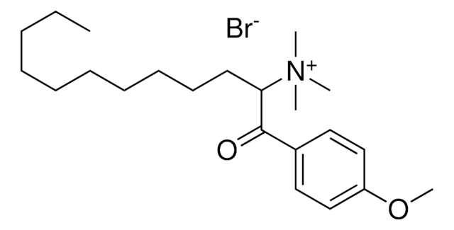 (1-(4-METHOXY-BENZOYL)-UNDECYL)-TRIMETHYL-AMMONIUM, BROMIDE AldrichCPR