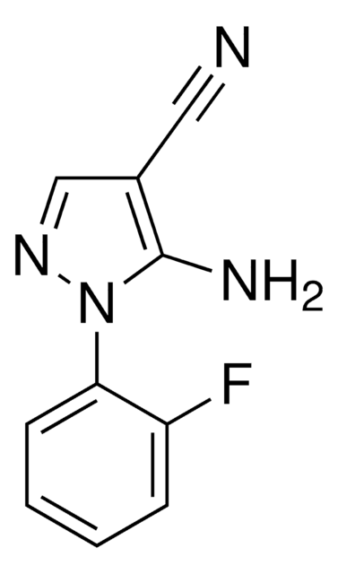 5-Amino-1-(2-fluorophenyl)-1H-pyrazole-4-carbonitrile AldrichCPR