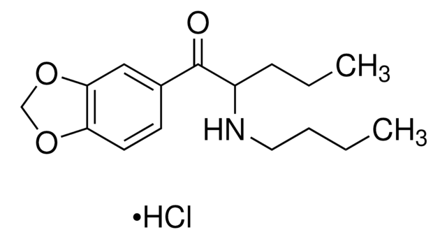 N-Butylpentylone hydrochloride solution 1&#160;mg/mL in methanol (as free base), certified reference material, ampule of 1&#160;mL, Cerilliant&#174;