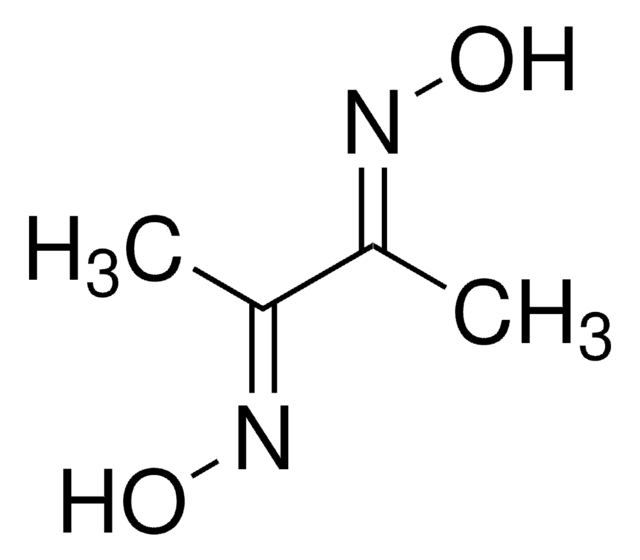 Dimethylglyoxime puriss. p.a., ACS reagent, for the detection of Ni, &#8805;99.0% (TLC)