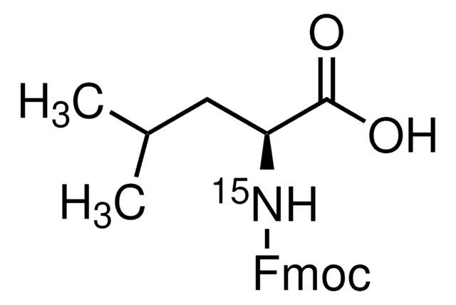 Fmoc-Leu-OH-15N 98 atom % 15N, 98% (CP)