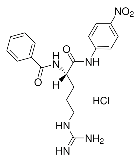 N&#945;-Benzoyl-L-arginine 4-nitroanilide hydrochloride &gt;98% (TLC)