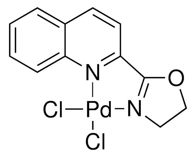 Dichloro[2-(4,5-dihydro-2-oxazolyl)quinoline]palladium(II) &#8805;97.0% (AT)