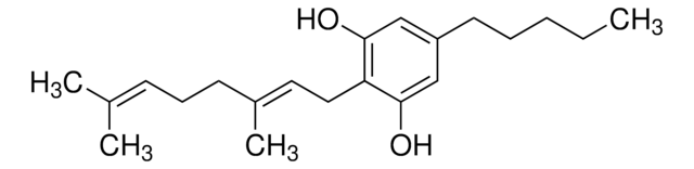 Cannabigerol solution 1.0&#160;mg/mL in methanol, ampule of 1&#160;mL, certified reference material, Cerilliant&#174;