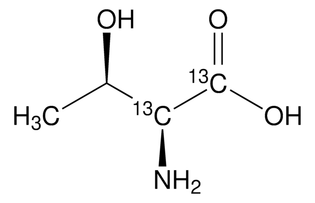 L-Threonine-1,2-13C2 99 atom % 13C, 97% (CP)