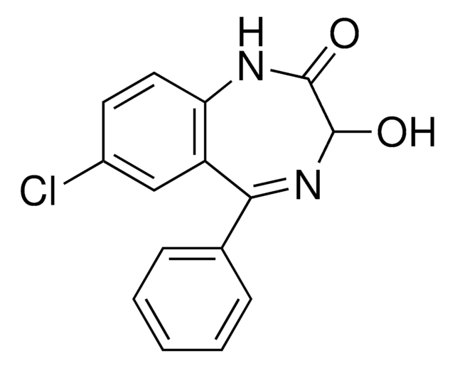 オキサゼパム 溶液 1&#160;mg/mL in methanol, ampule of 1&#160;mL, certified reference material, Cerilliant&#174;