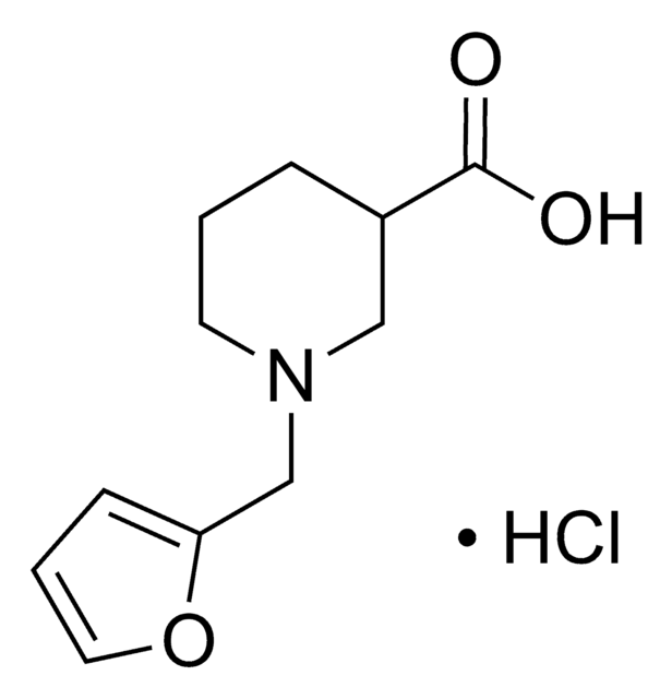 1-(2-Furylmethyl)piperidine-3-carboxylic acid hydrochloride AldrichCPR