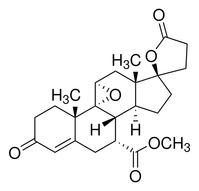 Eplerenone certified reference material, pharmaceutical secondary standard