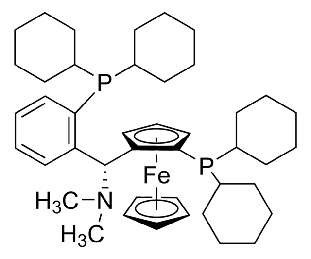 (RP)-1-Dicyclohexylphosphino-2-[(R)-&#945;-(dimethylamino)-2-(dicyclohexylphosphino)benzyl]ferrocene &#8805;97%