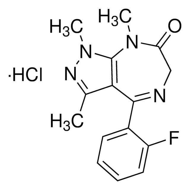 Zolazepam hydrochloride solution 1&#160;mg/mL in methanol (as free base), certified reference material, ampule of 1&#160;mL, Cerilliant&#174;