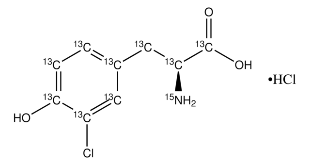 3-Chlorotyrosine-13C9,15N hydrochloride &#8805;98 atom % 13C, &#8805;98 atom % 15N, &#8805;95% (CP)