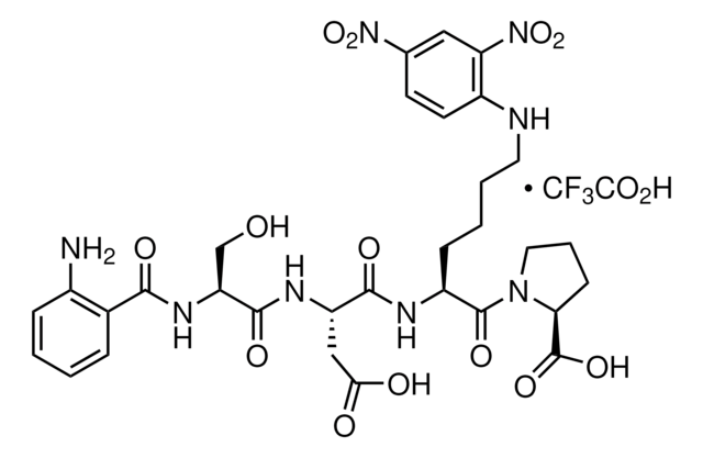 Abz-SDK(Dnp)P-OH trifluoroacetate salt &#8805;91% (HPLC), lyophilized powder