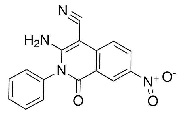 3-AMINO-4-CYANO-7-NITRO-2-PHENYL-1(2H)-ISOQUINOLINONE AldrichCPR