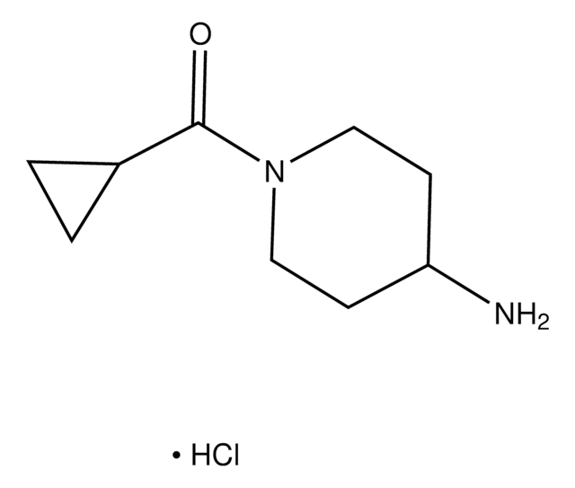 1-(Cyclopropylcarbonyl)-4-piperidinamine hydrochloride AldrichCPR