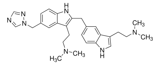 2-[2-[[3-[2-(Dimethylamino)ethyl]-1H-indol-5-yl]methyl]-5-(1H-1,2,4-triazol-1-ylmethyl)-1H-indol-3-yl]-N,N-dimethylethanamine reference material