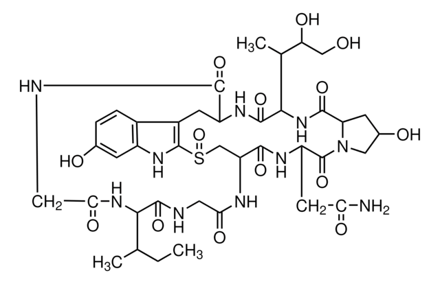 &#945;-Amanitin from Amanita phalloides, &#8805;85% (HPLC), powder